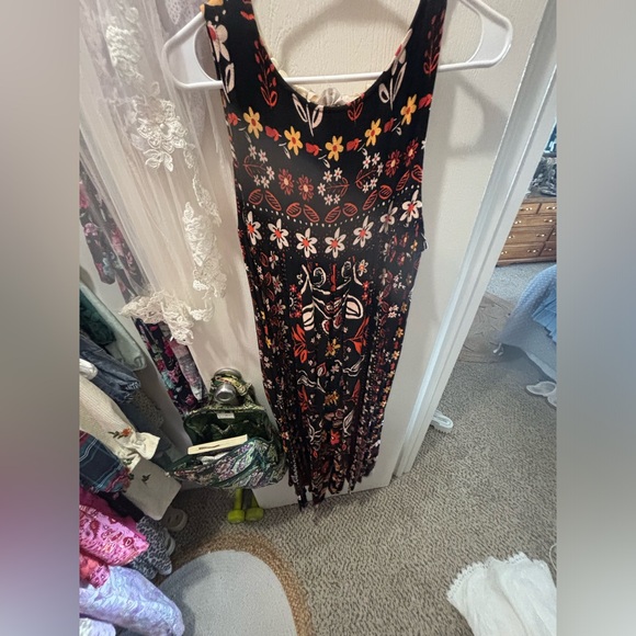 Easel Flowy Wide Leg Jumpsuit - Picture 3 of 3